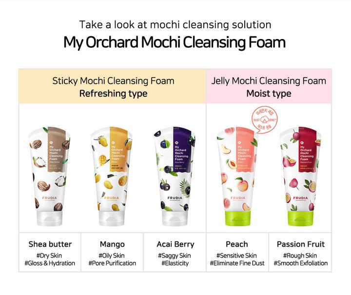 Actual product image Frudia My Orchard Shea Butter (Cleansing Foam, 120 ml)