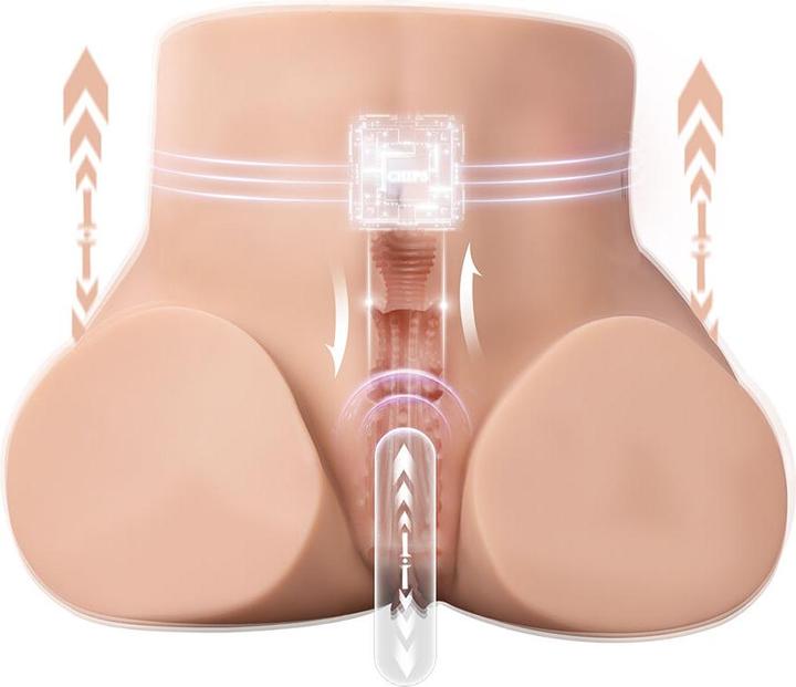 Immagine prodotto Xise - Ethel Thrusting Realistischer Vagina-Masturbator Mit Mehrpositionsvibration