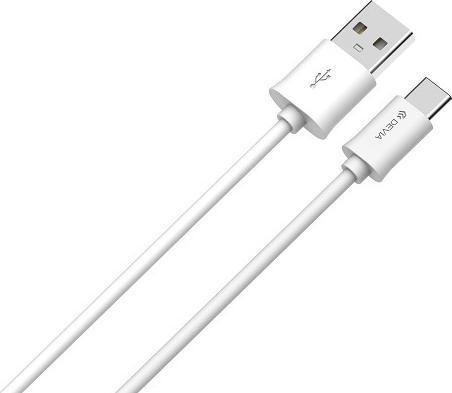 Produktbild Devia Kabel Smart USB - USB-C 2,0 m 2,1A weiss (2 m, USB 2.0, 10 W)
