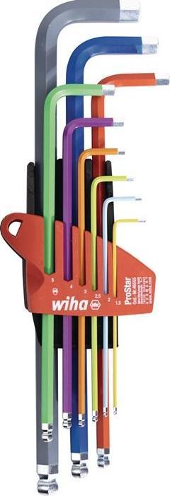 Actual product image Wiha Ball-end Allen key set