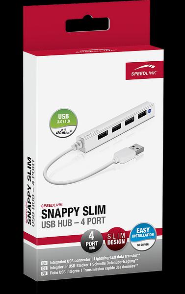 Produktbild Speedlink Snappy Slim (USB-A, 4 Ports)