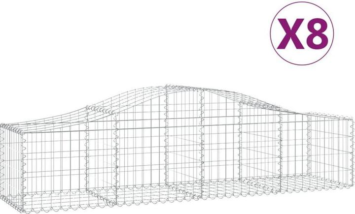 Produktbild vidaXL Gabionenkorb