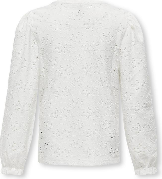 Produktbild Only Normal geschnitten Rundhals Ballonärmel Top Top (122, 128)