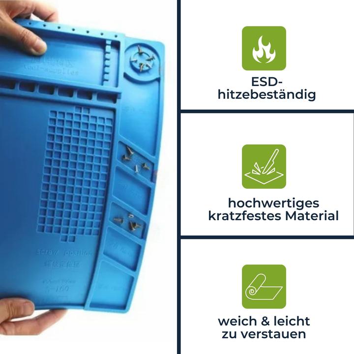 Actual product image Velleman SILICONE SOLDERING MAT - 450 x 300 mm