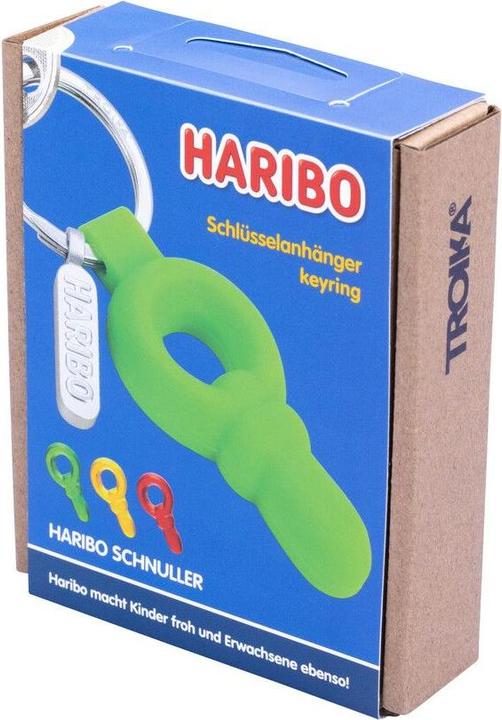 Actual product image Troika HARIBO SCHNULLER Porte-clés tétine, vert