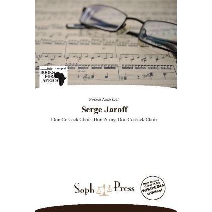 Serge Jaroff, Fachbücher