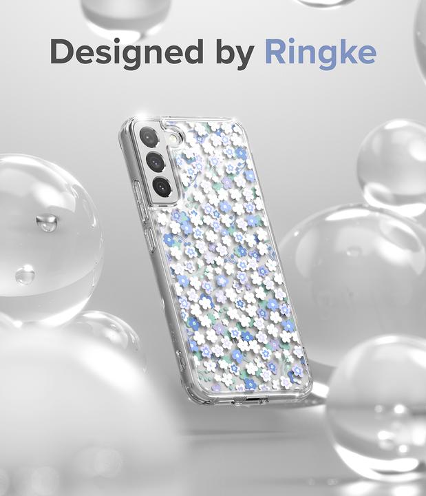 Actual product image Ringke Fusion Design Armored Case Cover with Gel Frame for Samsung Galaxy S22 + (S22 Plus) Clear (Se (Samsung Galaxy S22+)