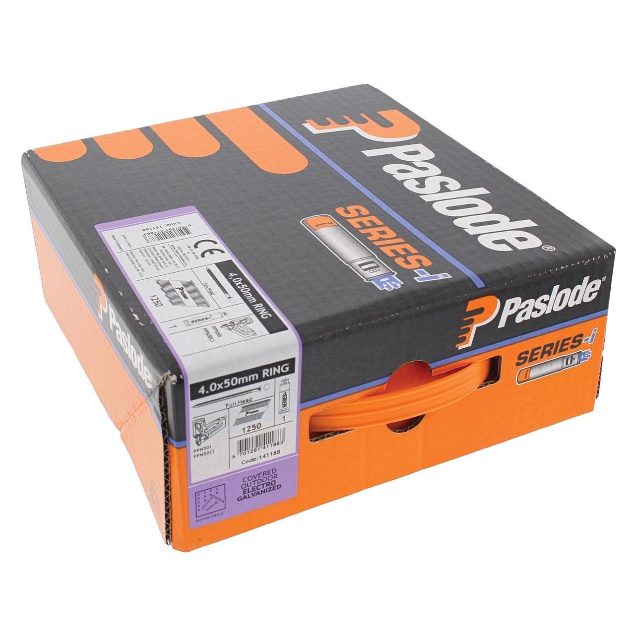 Itw, Spijkers + Nietjes Voor Nietmachines, Chiodi D'ancoraggio Nastrati 3 Paslode PPN50 4, 0X50 Rs EG12 Geh.