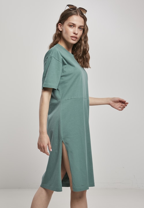 Produktbild Urban Classics Ladies Organic Oversized Slit Tee Dress (M)