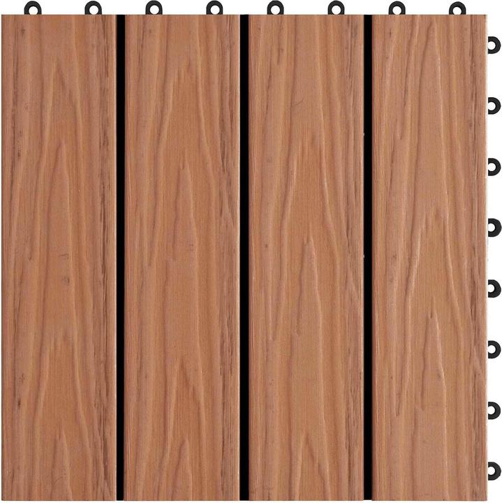 Produktbild vidaXL Terrassenfliese (11x, 30 x 30 cm)