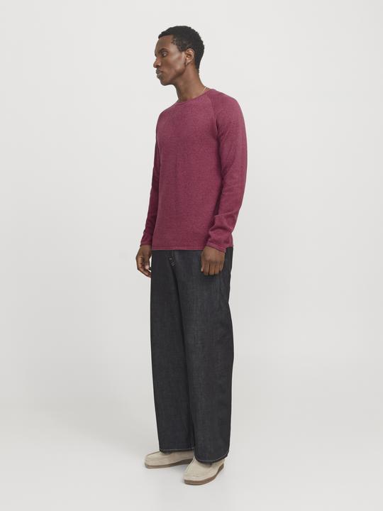 Produktbild Jack & Jones Einfarbig Strickpullover mit Rundhals Strickpullover mit Rundhals (S)