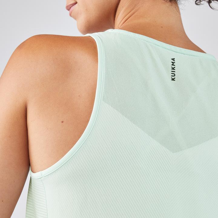 Immagine prodotto Kuikma Damen Tennisshirt - TTK Light ärmellos hellgrün (XL)