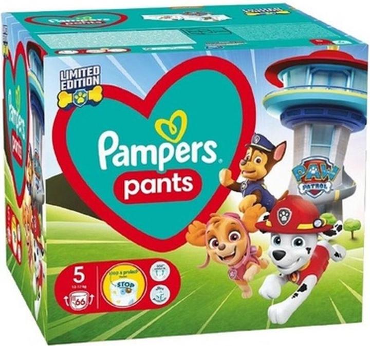 Actual product image Pampers Paw Patrol Pants (Size 5, Pack, 66 pcs.)