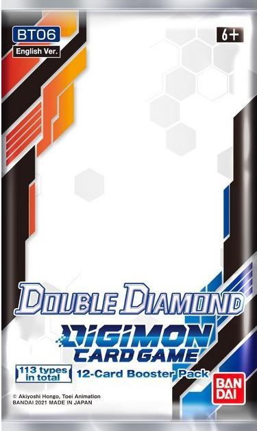 Produktbild Digimon Double Diamond BT06 Booster - Card Game - EN (Englisch, Booster Pack)