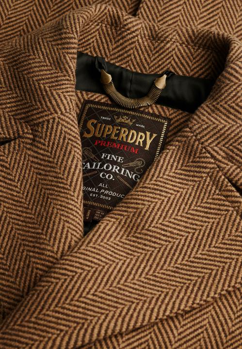 Actual product image Superdry Women's buttoned wool blend coat