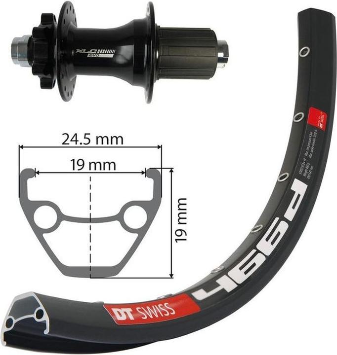Actual product image XLC 32L (Rear wheel, 27.5")
