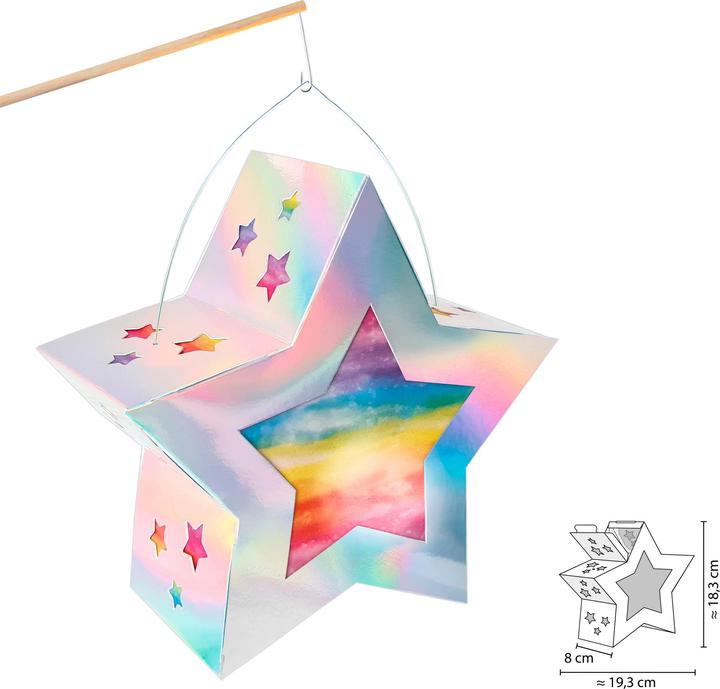 Image du produit Ursus Kit de bricolage lanterne "Twinkle Star Irisante