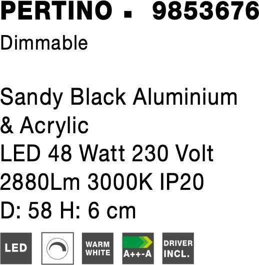 Actual product image Nova Luce Pertino (3134 lm)