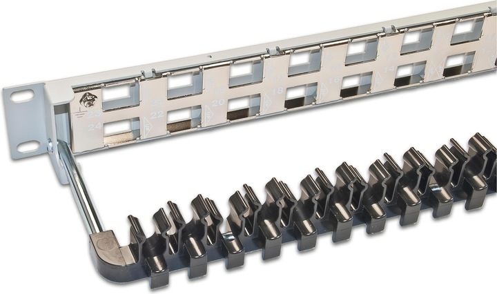 Produktbild Wirewin 24-Port 1HE Patchpanel, geschirmt