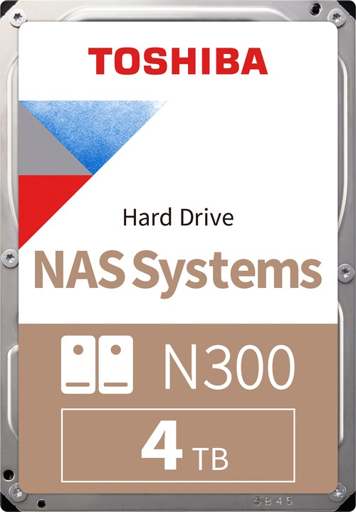 Actual product image Toshiba N300 (4 TB, 3.5", CMR)
