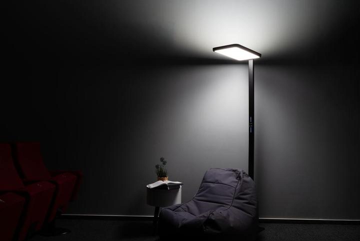 Produktbild Luxula LED Büro-Stehleuchte, Up/Down, schwarz (7000 lm)