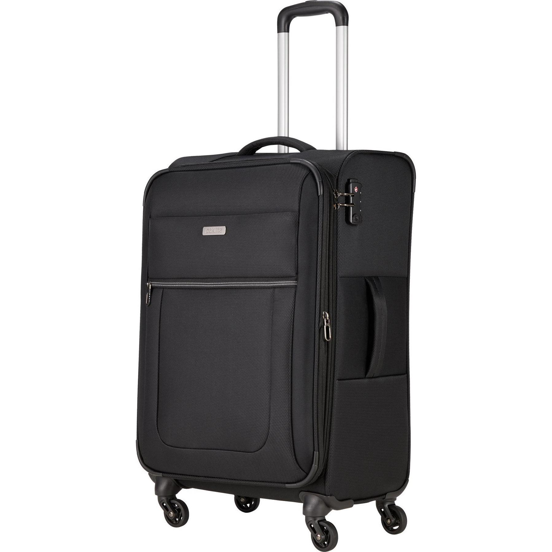 Thumbnail - Paklite, Koffer, Valencia 4 Rollen Trolley 68 cm, Schwarz, (55 l, M (50 - 90l))