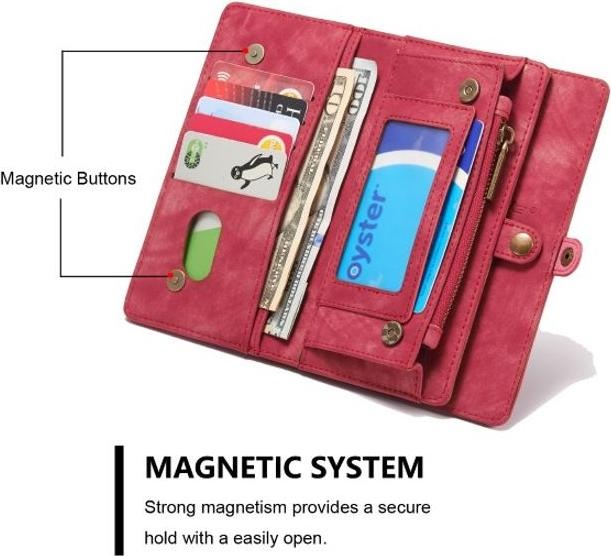 Image du produit Caseme Porte-monnaie en cuir avec pochette plastique (Samsung Galaxy S7 Edge)