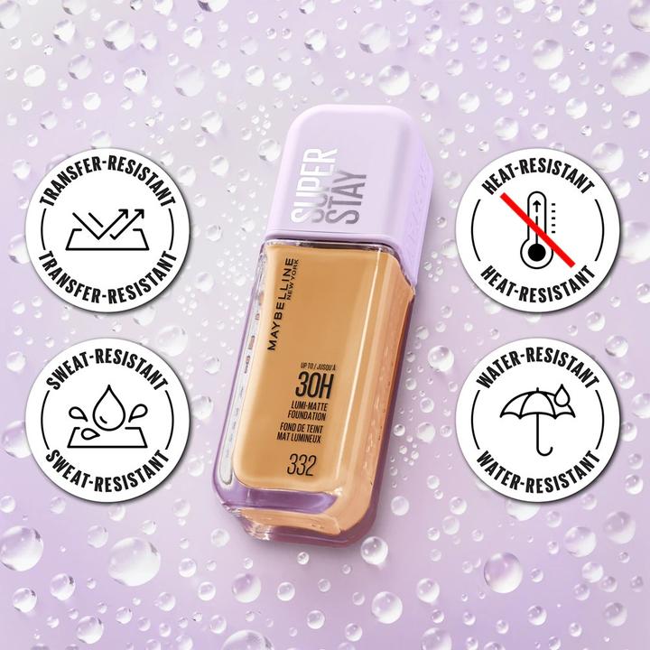 Actual product image Maybelline New York Super Stay Lumi-Matte Foundation (250)