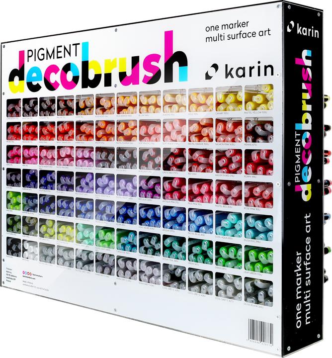 Image du produit Karin PIGMENT DECO BRUSH - Marqueur à brosse