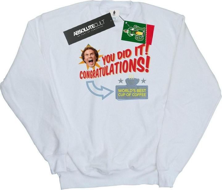 Immagine prodotto Elf World's Best Coffee Felpa Donna (S)