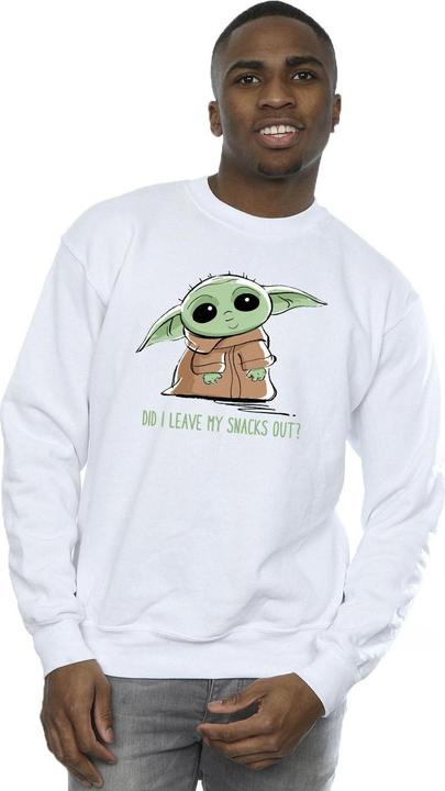 Produktbild Star Wars The Mandalorian Grogu Snacks Meme Sweatshirt (M)