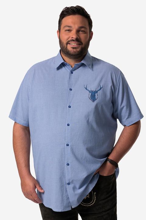 Produktbild Men+ Trachtenhemd, Halbarm, Vichy-Karo, Kentkragen, Comfort Fit (7XL)