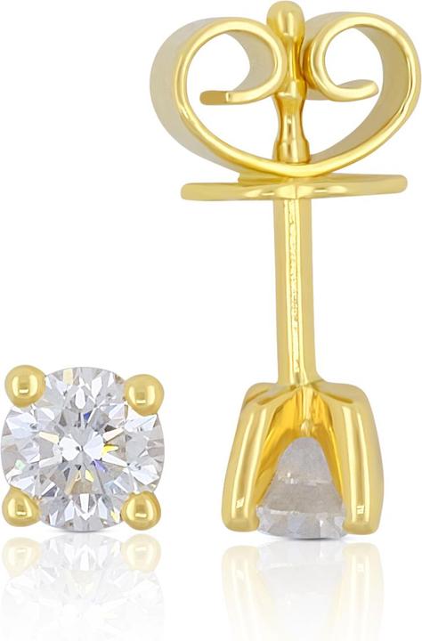 Image du produit Muau Boucles d'oreilles (750/18 K Or jaune)