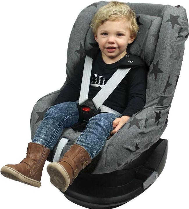 Actual product image Dooky Child seat cover group 1 Grey Stars