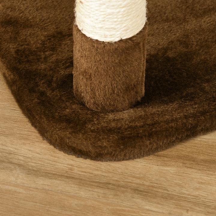 Actual product image PawHut Cat tree with sisal columns (153 cm, Coffee brown)