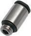 Actual product image Legris Brass Pipe Fitting, Straight Compression Stud Fitting, Male Metric 4mm (Pipe fitting)
