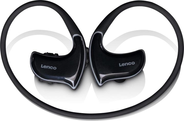 Actual product image Lenco In Ear Stereo Headset BTX 750BK Waterproof Bluetooth® (9 h, Wireless)