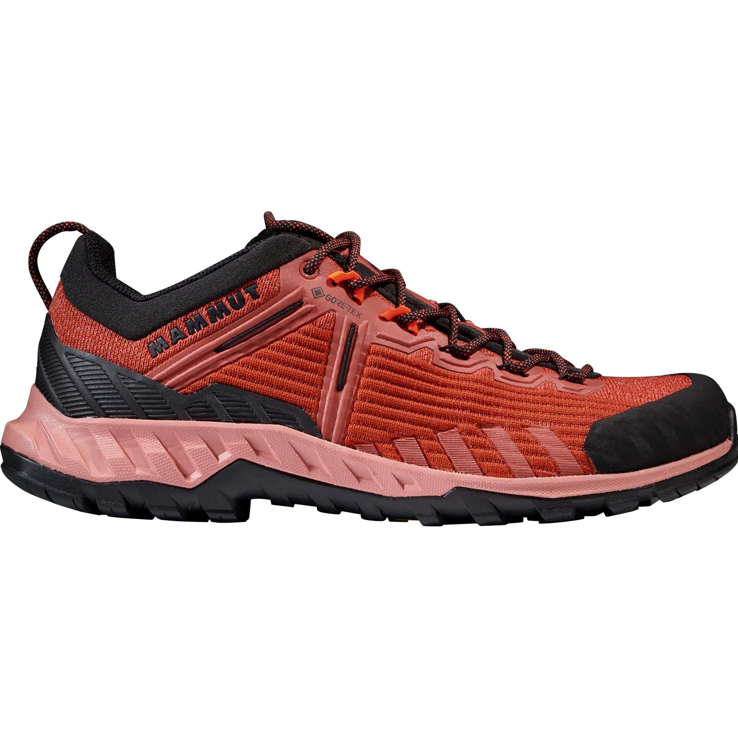 Mammut, Damen, Wanderschuhe, Women's Alnasca Knit III Low GTX (37.5), Orange