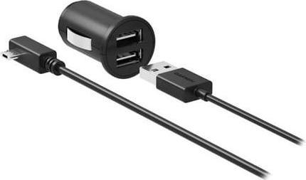 Actual product image Garmin Acc, Dual USBA CLA, 1.5m data cable, 4m power cable, DC Mini