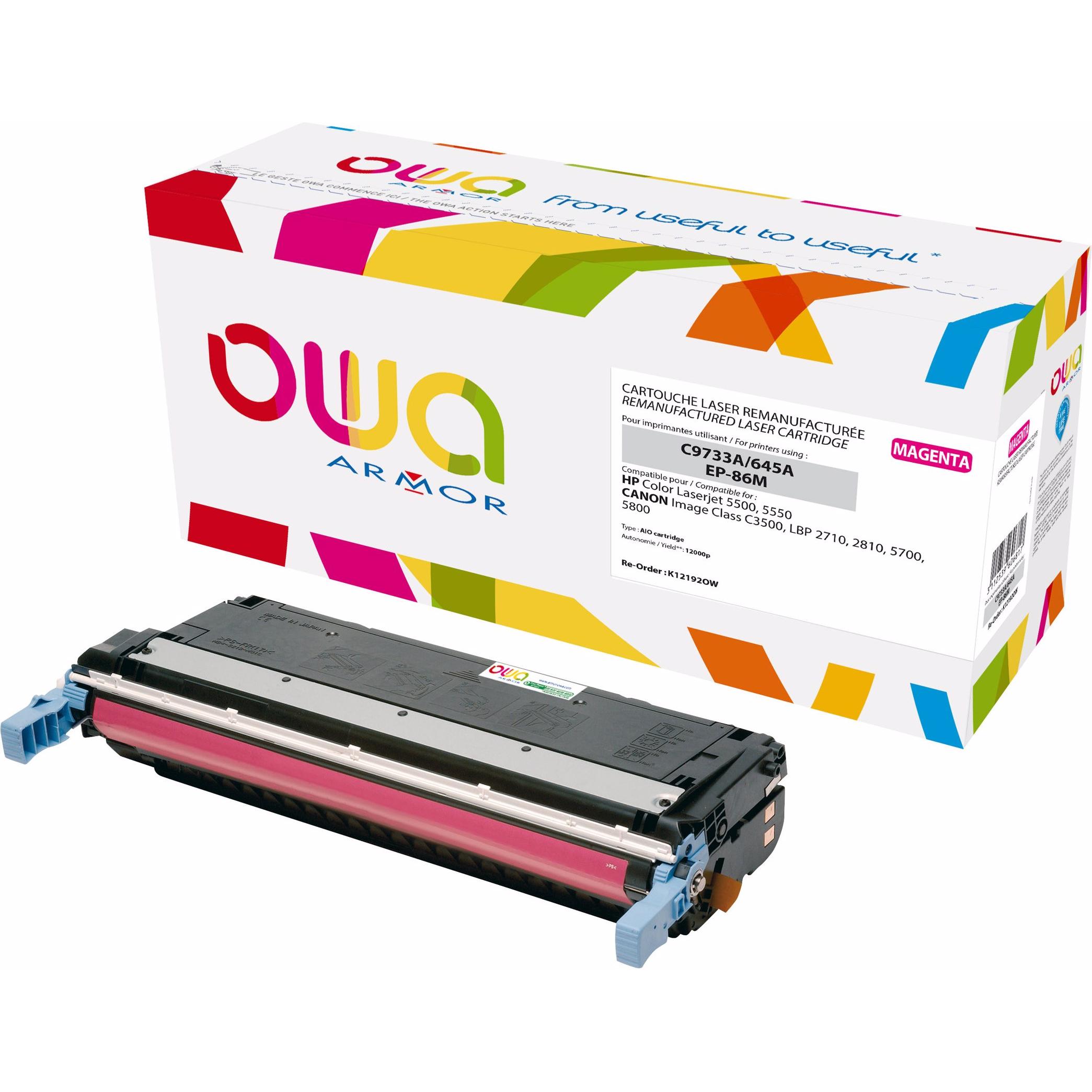 Armor OWA, Toner, OWA - Magenta - kompatibel - wiederaufbereitet (CMYK)