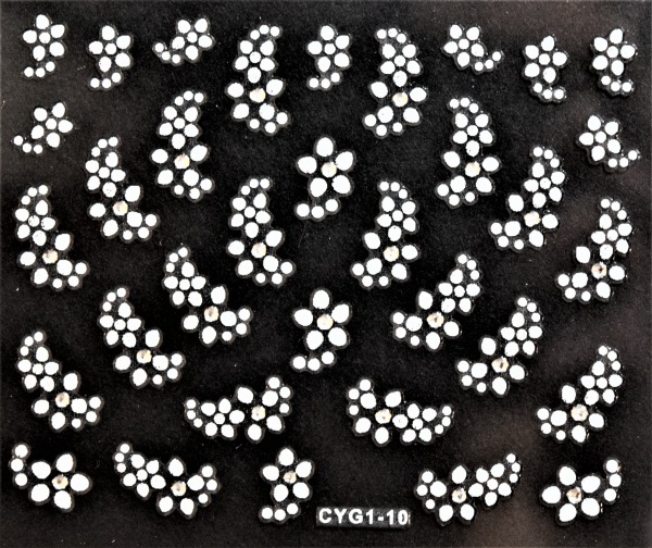 Produktbild Nagellack24 Nail Art Sticker Selbstklebend 10