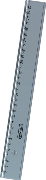 Actual product image Herlitz Herl ruler plastic transp. (30 cm, Plastic)