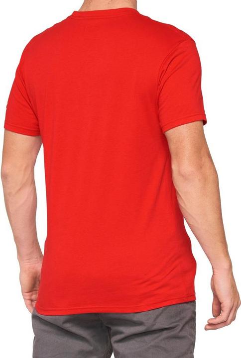 Immagine prodotto 100% CASUAL Maglietta unisex a maniche corte Tiller, Rosso, M (M)