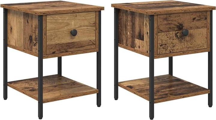 Produktbild vidaXL Nachttisch (35.50 x 34 x 45 cm)