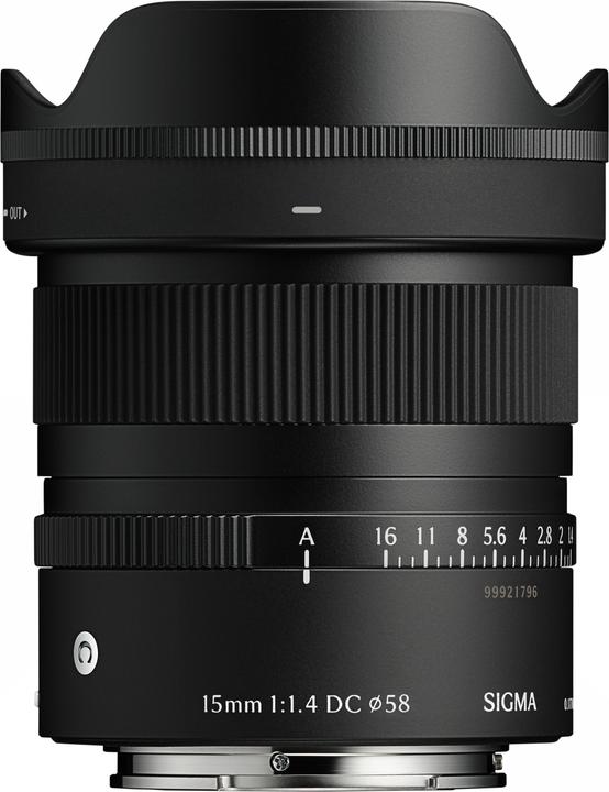 Produktbild Sigma 15mm f/1.4 DC (C) F/SE (Sony E, APS-C / DX)