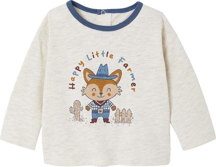 Immagine prodotto Vertbaudet Baby Shirt mit Fuchs-Print (74)