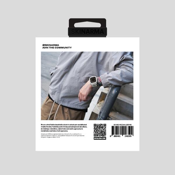 Produktbild Skinarma Band+Case Mecha 2in1 Apple Watch 49mm black (TPU)