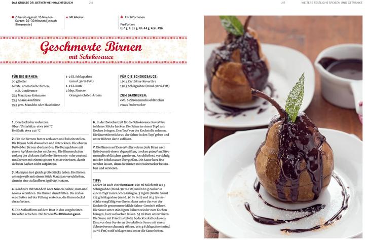 Immagine prodotto Dr. Oetker Das grosse Weihnachtsbuch (Tedesco, 2019)