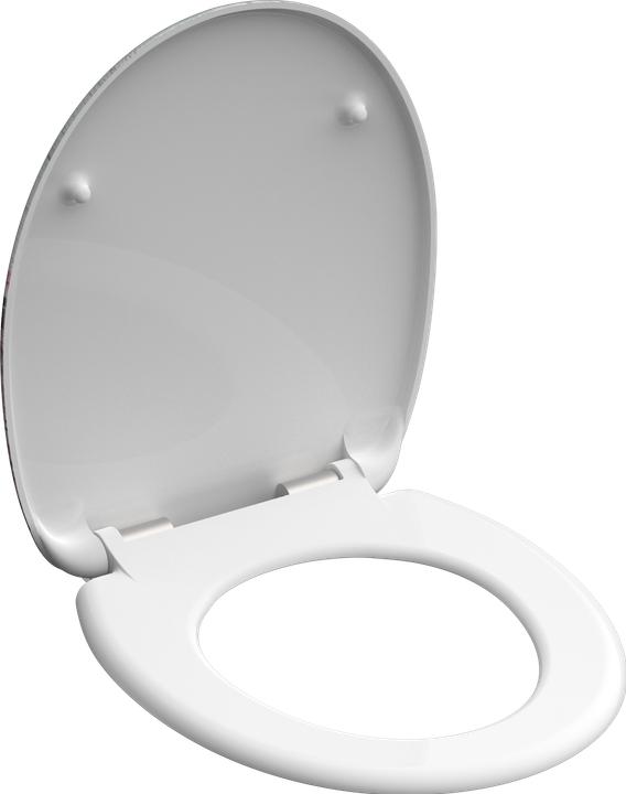 Produktbild Schütte WC Sitz Duroplast WC-Sitz FLOWERS&WOOD Absenkautomatik 82197 Floral