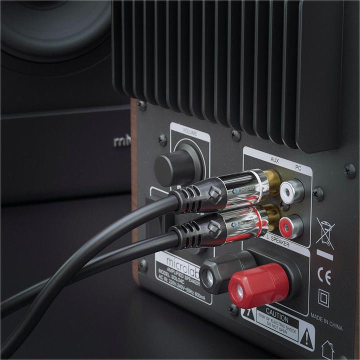 Produktbild Sonero Subwoofer Y-Kabel (5 m, Cinch)
